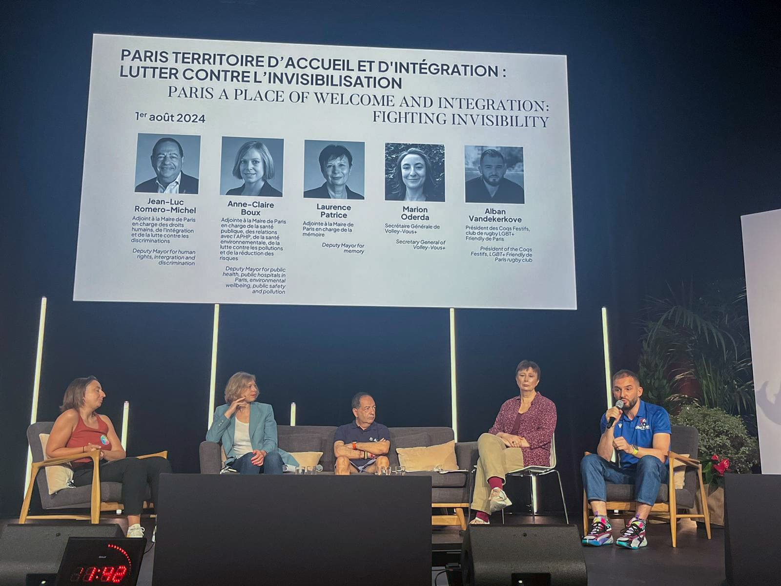 Débat « Paris, territoire d’accueil et d’intégration » à l’Hôtel de Ville de Paris